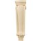 Ekena Millwork 6 1/4"W x 3"D x 22"H Large Traditional Pilaster Corbel, Maple CORW06X03X22PTMA - alternate 4